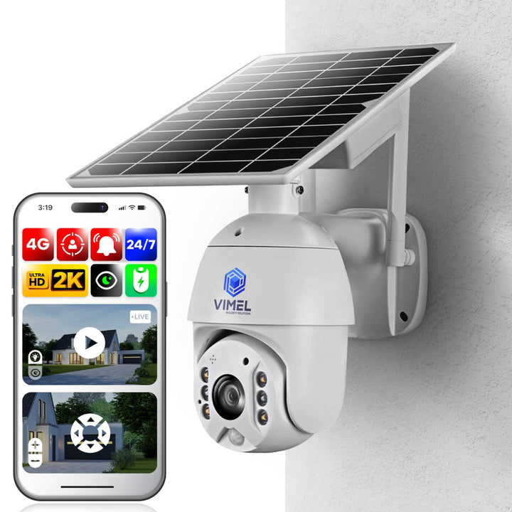 ULTRA HD 2K 4G Construction Security Camera