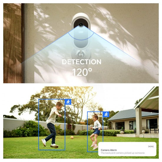 Dual-Band Wireless Security System - 2K, 4 Channel Hub