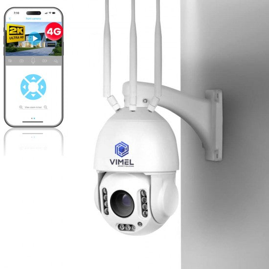 4G SIM card Camera 20X Optical Zoom New Zealand Night Vision