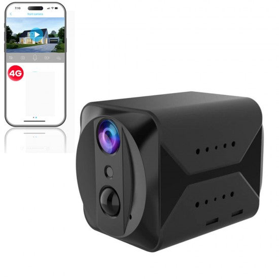 4G SIM Card Mini Security Camera