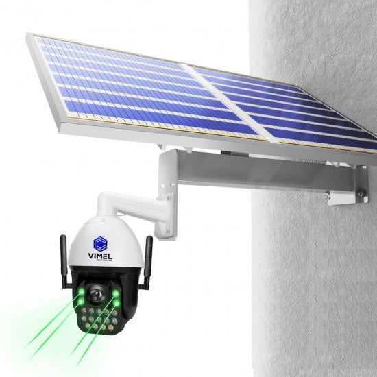 4G Solar Super Night Vision Security Camera 30X 120Watt 120A