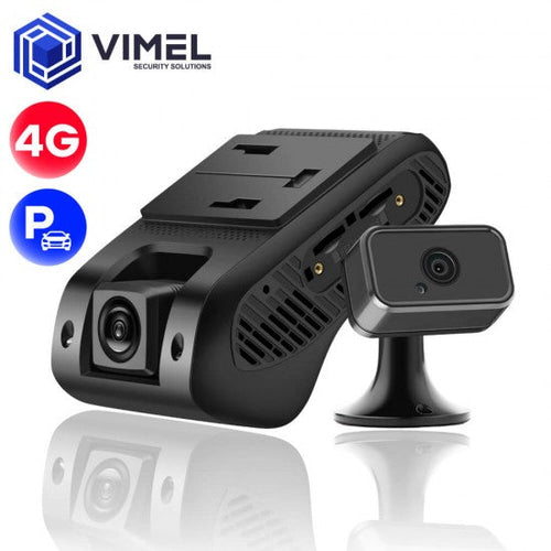 4G Dual Dash Camera GPS Tracker Security Parking