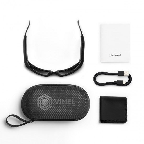 4K Action Spy Camera Sunglasses - 24MP Photos, UV400 Lenses