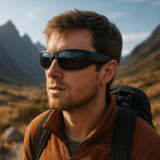 4K Action Spy Camera Sunglasses - 24MP Photos, UV400 Lenses