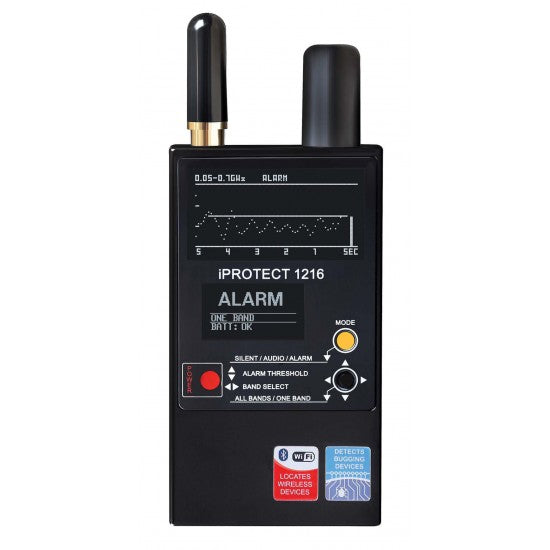 iProtect 1216 5G Spy Camera & Wireless Bug Detector