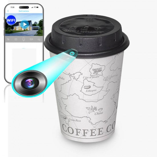 WIFI LawMate Spy Coffee Cup Camera