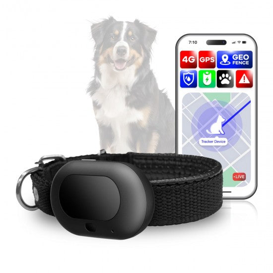 GPS Dog Tracker with LIVE Monitoring & 15 days battery