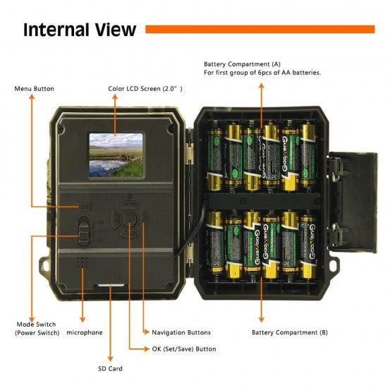 4G Trail Game Camera MMS GSM Wireless Hunting Cam