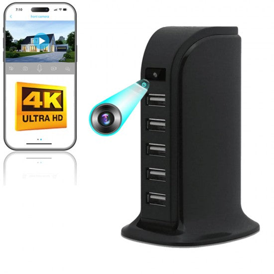 Wireless Office Hidden USB Hub Spy Security Home Camera
