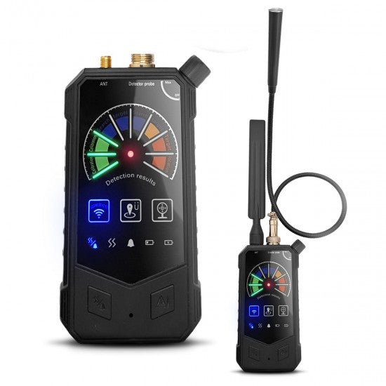 3-in-1 Portable Bug Sweeper with Infrared Camera & GPS Tracker Detection for Privacy Protection