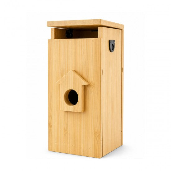 Solar Bird Nest Box Camera – 2K Remote View, WIFI