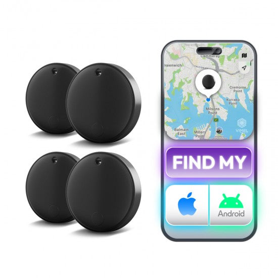 Bluetooth Tracker Tag – Apple Find My &amp; Google Find My Device