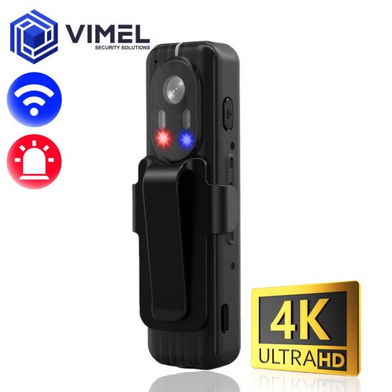 WIFI Portable Security Body Camera 4K