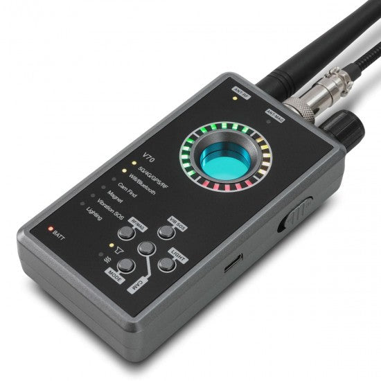 All-in-One Bug Detector - 5G RF, GPS Trackers, Spy Cams