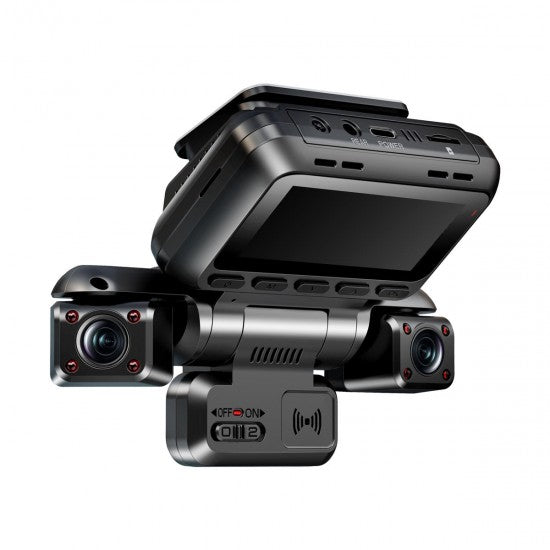 Cabin 4-Channel Dash Cam with Rear Camera &amp; Built-In Radar Parking