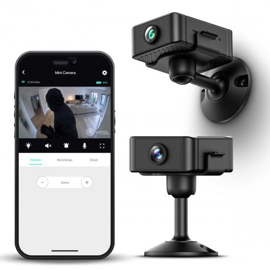 Concealed WiFi Security Camera - Ultra-Wide View