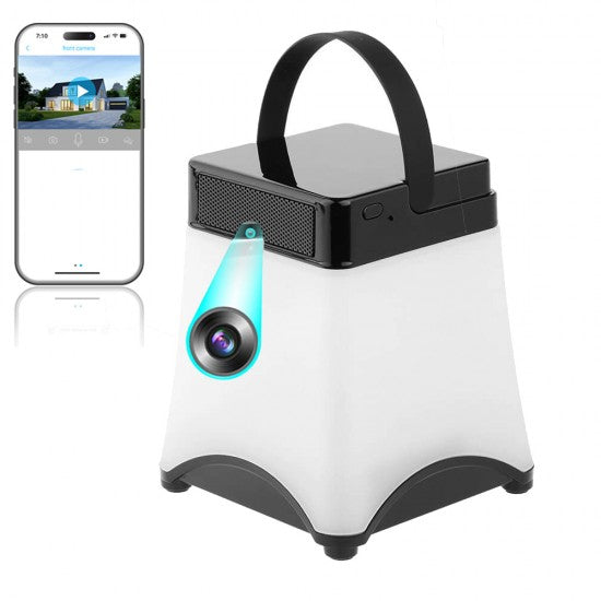 Home Spy LED Lamp WIFI Security Camera 