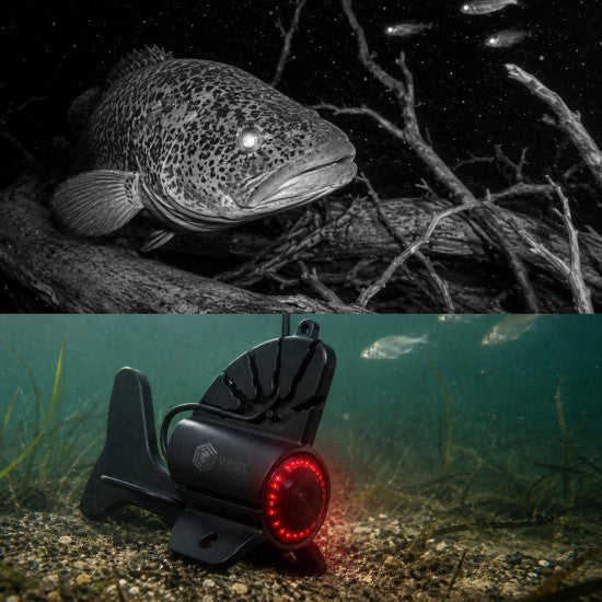 Deep-Drop Underwater Fishing Camera - 220° Wide-Angle with 30m Reach