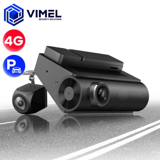 4G Security Parking Dual Dash Camera LIVE VIEW