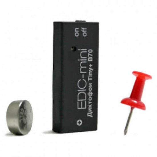 Edic Mini Tiny+ B70 Spy Voice recorder Listening Device 