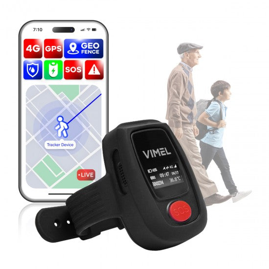 Smart 4G GPS Tracker for Children &amp; Seniors