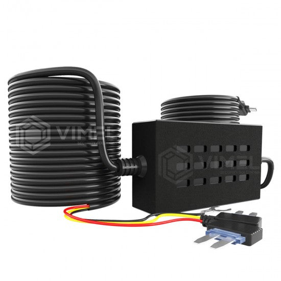 Triple Channel Dash Camera with 24/7 Security Parking