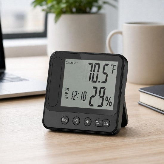 Dual-Band Spy Camera Clock | 5GHz WiFi 4K Live View