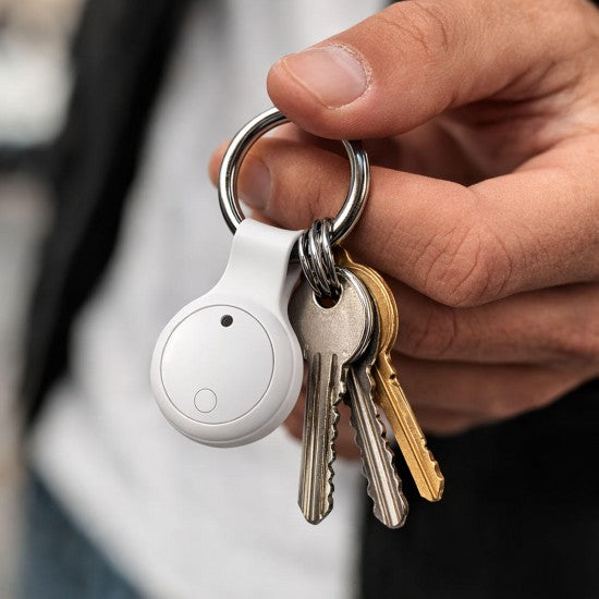 Key Finder Tag 2 Pack with Keyring Holder – Apple &amp; Google Find My