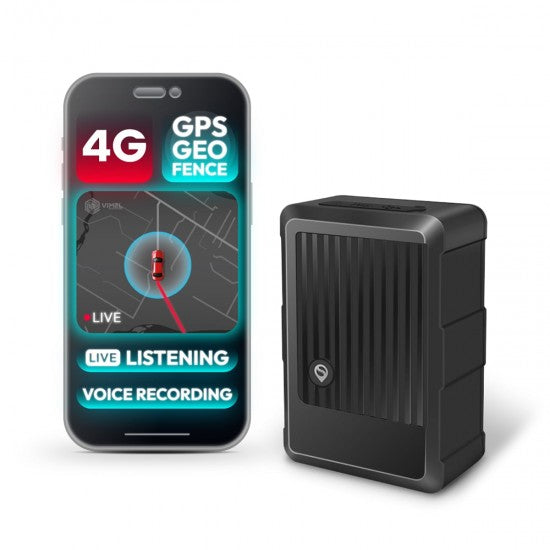 Audio Listening 4G GPS Tracker - Remote Voice Recording, 10000mAH