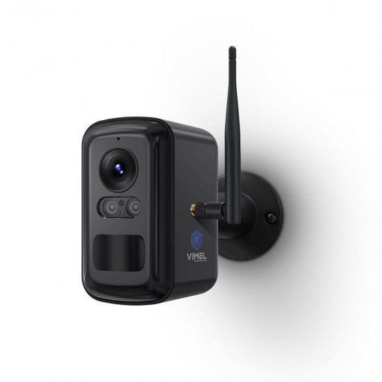Long Range Solar Security System - 500m WiFi Hub, 4 Cameras 2K