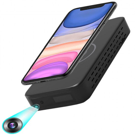 Ultra HD 2K PowerBank Wireless Charger Spy Camera