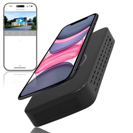 Wireless Power Bank Charger WIFI Spy Camera 4K