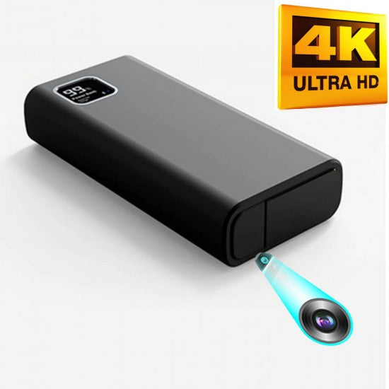 Powerbank Spy Camera 4K 10000mAH