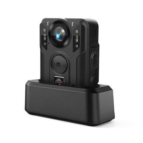 Security Body Camera 4K | IR Night Vision, Docking Station