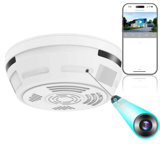 Wireless Spy Home Smoke Detector Camera