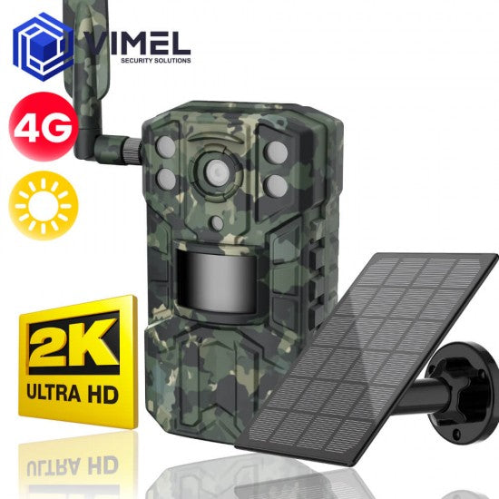Trail Camera SIM Card 4G ULTRA HD 2K