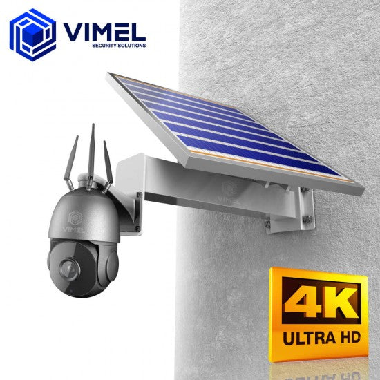Outdoor 4G Security Camera 30X Zoom 4K