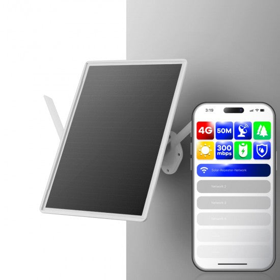 Outdoor Solar 4G WiFi Internet Router