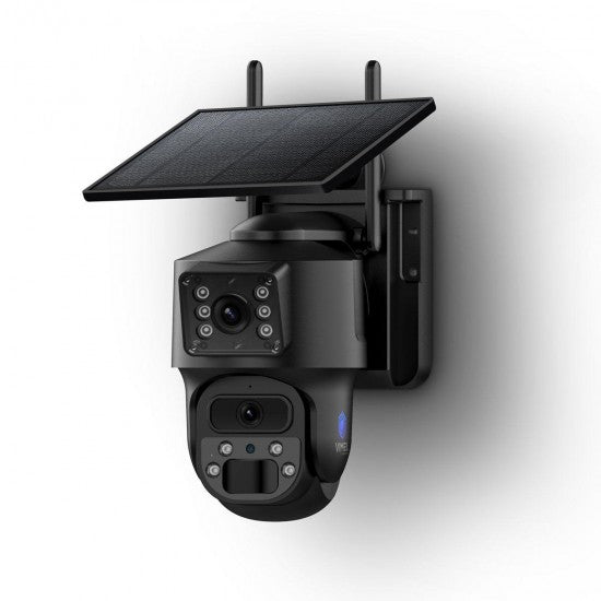Off-Grid 4G Solar Security System - Single SIM, 4 Cameras 2K