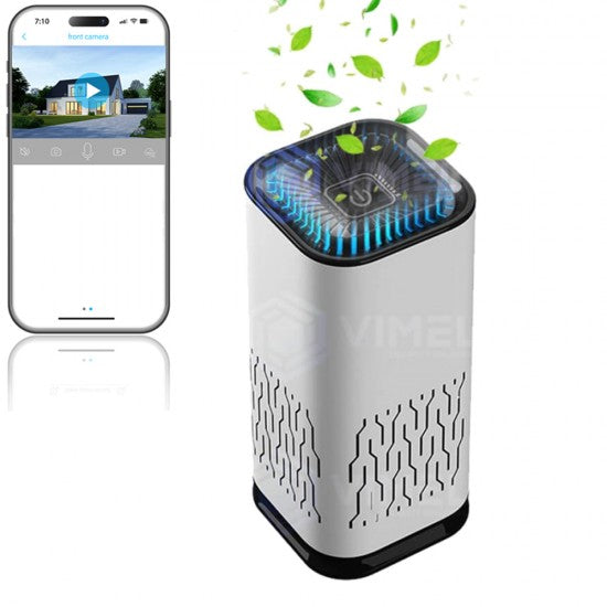 Portable WIFI Mini Air Purifier Camera