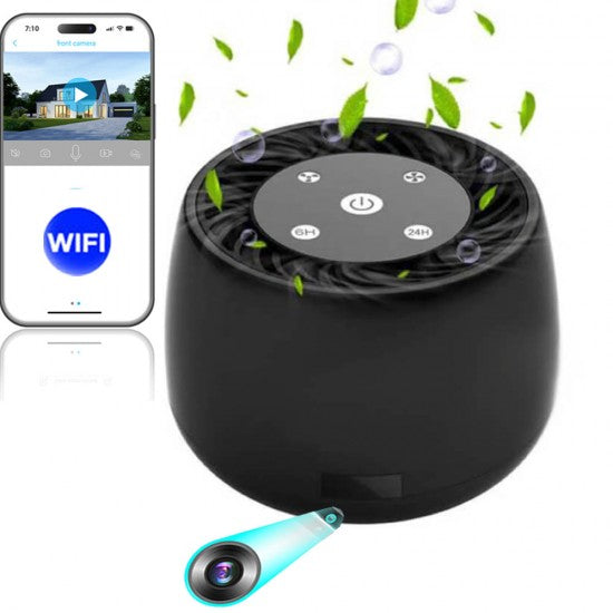Air Purifier Spy Room Camera 