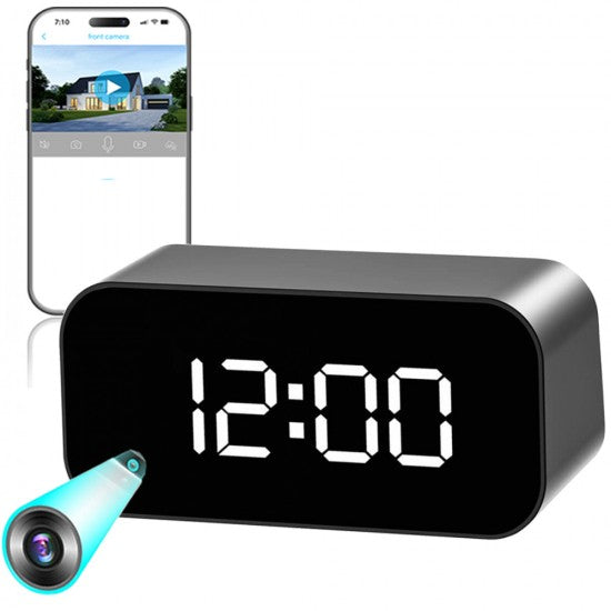 Hidden Clock Camera WIFI 4K