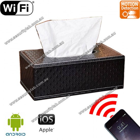 Tissue Box Camera Wireless Hidden Recorder