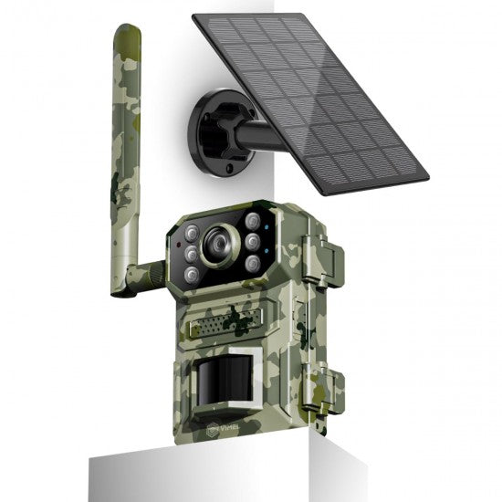 4G Trail Camera 2K Solar Powered 24/7