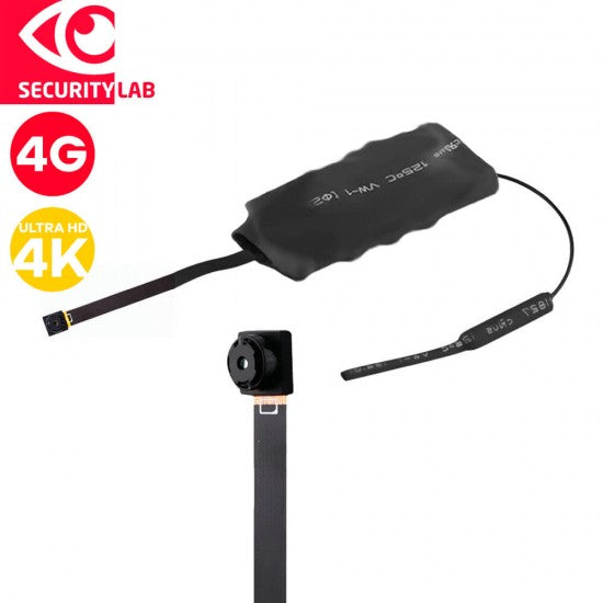 4G Micro DIY Spy Camera UHD 4K