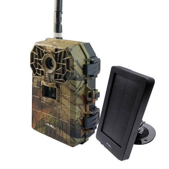 4G Trail Camera Wireless Solar Security Camera Remote Live View MMS 