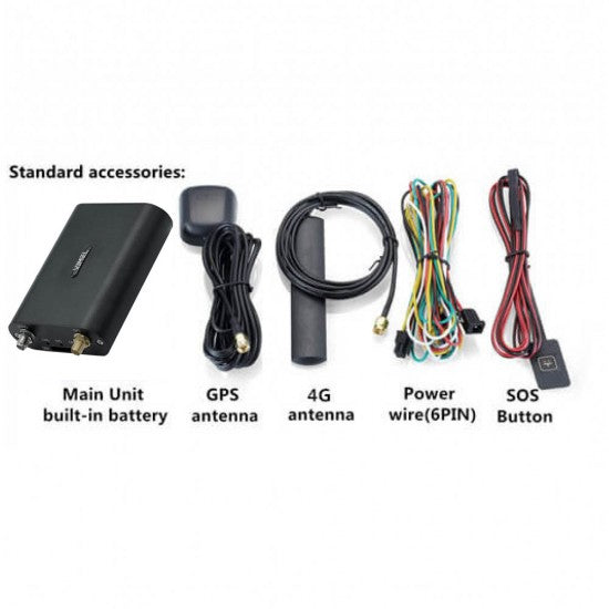 4G Real-Time GPS Tracker Hardwired 