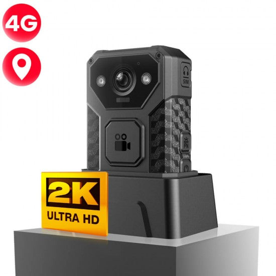 High-Grade 4G Police Body Camera 32MP