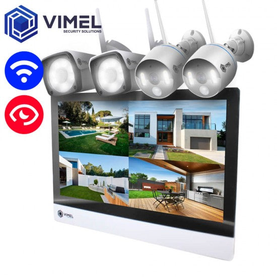 Wireless Security Cameras System Home NVR WIFI