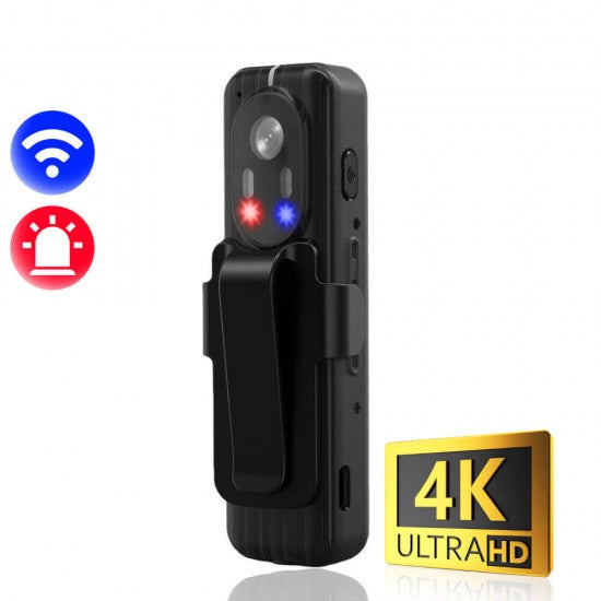WIFI Portable Security Body Camera 4K